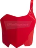 Polisport Front Number Plate Red