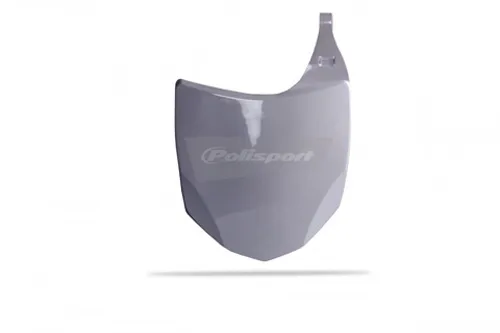 Polisport Front Number Plate White