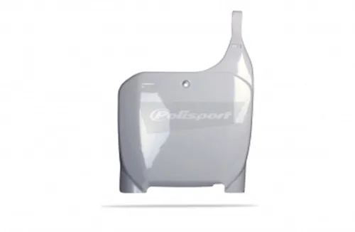 Polisport Front Number Plate White