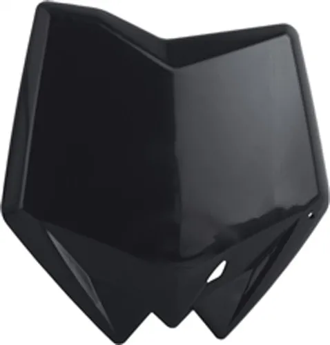 Polisport Front Number Plate Black