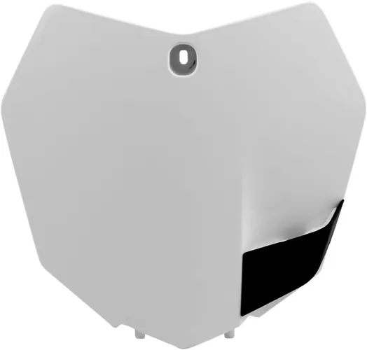 Polisport Front Number Plate White