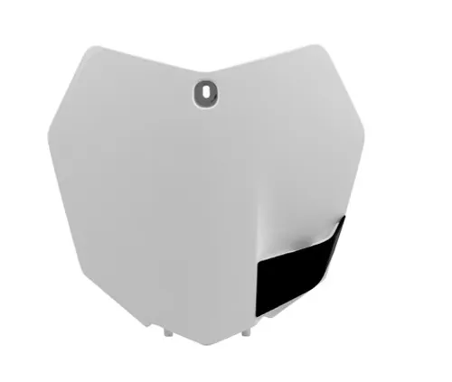 Polisport Front Number Plate White