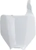 Polisport Front Number Plate White