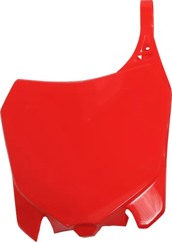 Polisport Front Number Plate Red