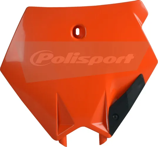 Polisport Front Number Plate Orange