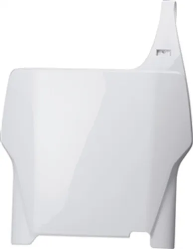 Polisport Front Number Plate OE White