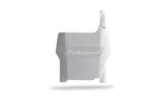 Polisport Front Number Plate OE White