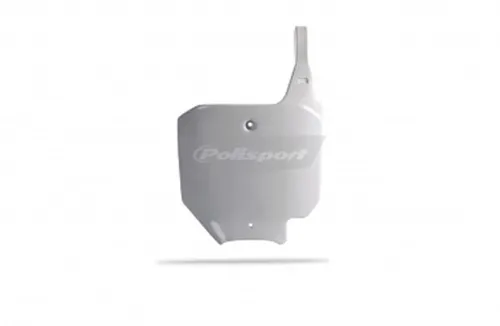 Polisport Front Number Plate White