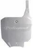 Polisport Front Number Plate White