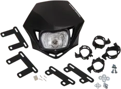 Moose Racing Black MMX Headlight Assembly