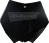 Polisport Front Number Plate Black