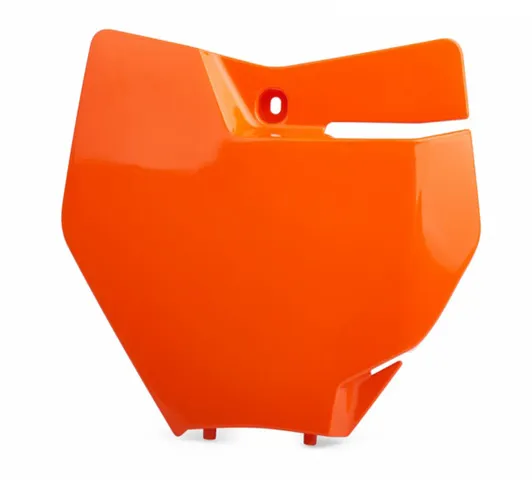 Polisport Front Number Plate Orange