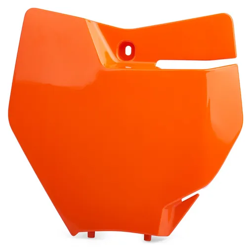 Polisport Front Number Plate Orange