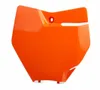 Polisport Front Number Plate Orange
