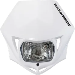 Moose Universal White Halo LED Front Headlight Headlamp