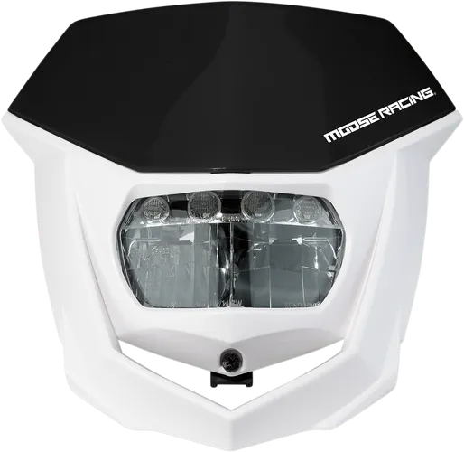 Moose Universal Black Halo LED Front Headlight Headlamp