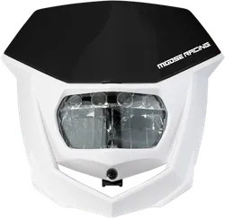 Moose Universal Black Halo LED Front Headlight Headlamp
