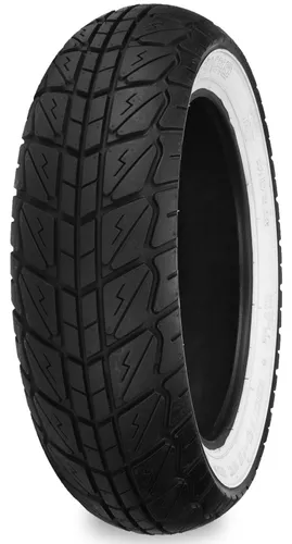 Shinko Tires SR723 Whitewall Front Tire 120/70-12 58 P Whitewall Bias TL