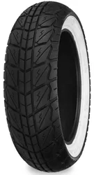 Shinko Tires SR723 Whitewall Front Tire 120/70-12 58 P Whitewall Bias TL