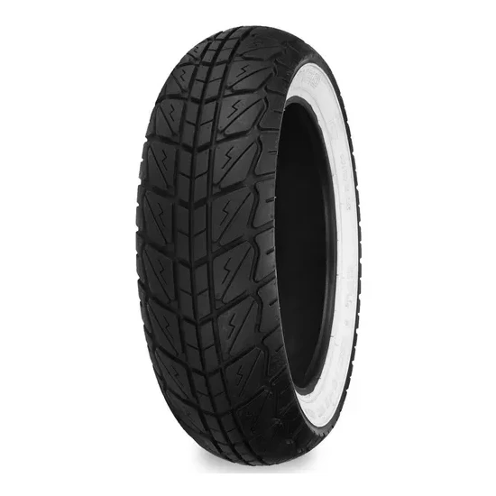 Shinko Tires SR723 Whitewall Front Tire 110/70-11 45 P Whitewall Bias TL