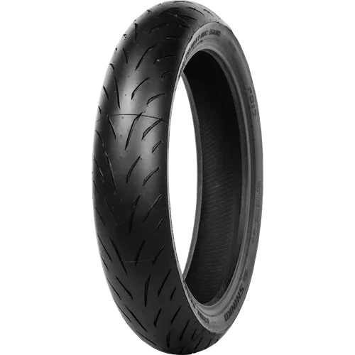 Shinko Tires 017 Peak Front Tire 120/70-17 58 W Blackwall Radial TL 1