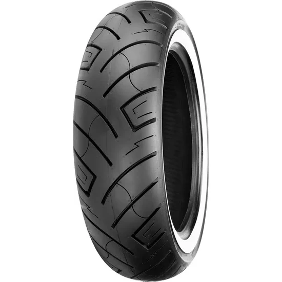 Shinko Tires White Wall SR777 & SR777 H.D. Tire Rear Tire MU85-16 77 H Whitewall Bias TL 1