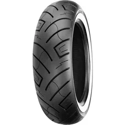 Shinko Tires White Wall SR777 & SR777 H.D. Tire Rear Tire MU85-16 77 H Whitewall Bias TL