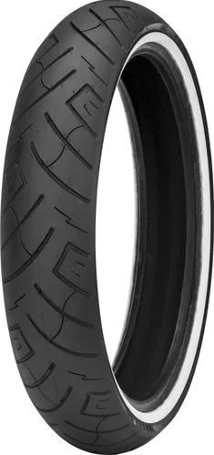 Shinko Tires White Wall SR777 & SR777 H.D. Tire Front Tire 120/70-21 68 H Whitewall Bias TL 1
