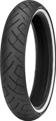 Shinko Tires White Wall SR777 & SR777 H.D. Tire Front Tire 120/70-21 68 H Whitewall Bias TL