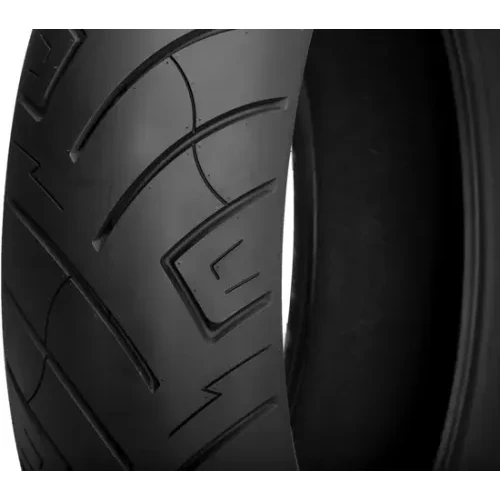 Shinko Tires Black Wall SR777 & SR777 H.D. Tire Rear Tire 140/70-18 72 H Blackwall Bias TL 2