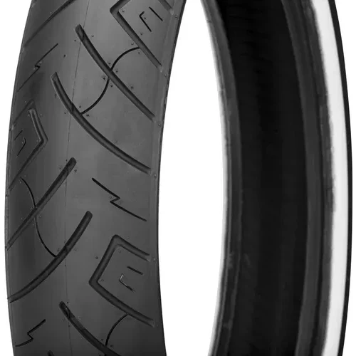 Shinko Tires White Wall SR777 & SR777 H.D. Tire Front Tire 120/90-17 64 H Whitewall Bias TL 2