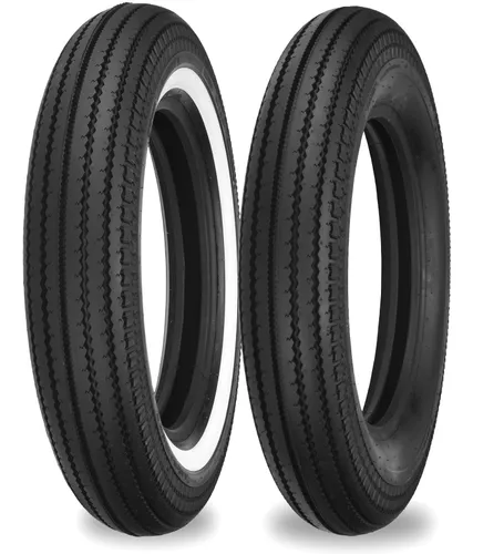 Shinko 270 Super Classic WW Front Tire 4.00-19 61H Bias TT