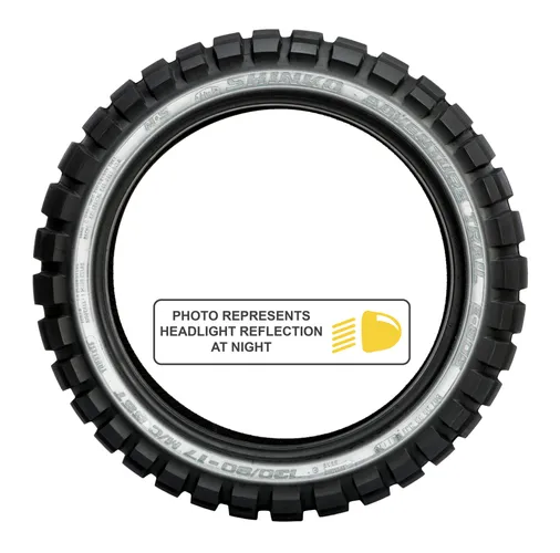 Shinko E805 Reflector Adventure Trail Rear Tire 150/70-18 70Q Bias TL