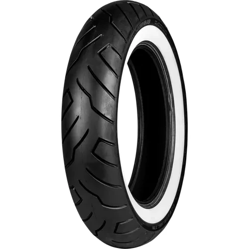 Shinko Tires SR999 Long Haul Whitewall Rear Tire MU85-16 77 H Whitewall Bias TL
