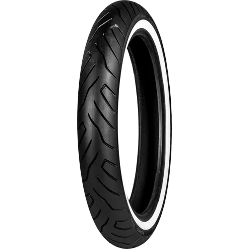 Shinko Tires SR999 Long Haul Whitewall Front Tire 130/70-18 69 H Whitewall Bias TL