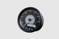 Harddrive Black Face 80mm Speedometer Gauge 140MPH