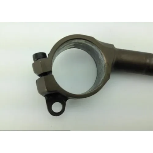 Left Clip-On Clip Side Handle Bar 2004 Kawasaki Ninja ZX6R ZX636C 1057 6