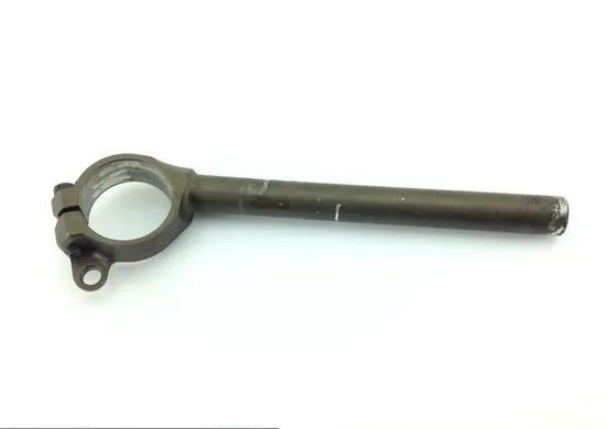 Left Clip-On Clip Side Handle Bar 2004 Kawasaki Ninja ZX6R ZX636C 1057