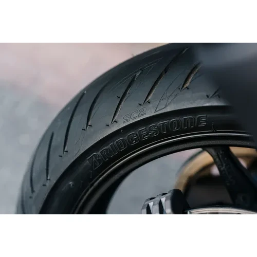 Bridgestone/firestone Battlax SC2 Rear Tire 160/60-14 65 H Blackwall Bias TL 4