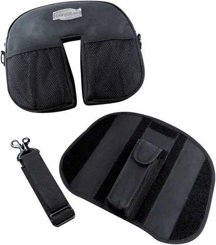 Kuryakyn Chrome Revolution Drivers Padded Backrest Adjustable