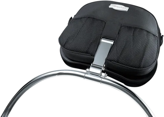 Kuryakyn Chrome Revolution Drivers Padded Backrest Adjustable