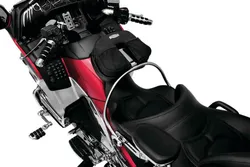 Kuryakyn Chrome Revolution Drivers Padded Backrest Adjustable