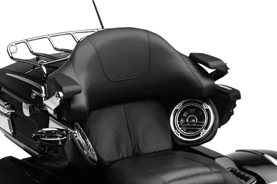 Kuryakyn Stealth Padded Passenger Armrests Aluminum Chrome