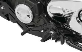 Kuryakyn Black Steel Mid Controls Relocation Kit