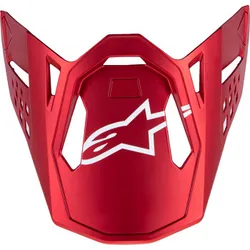Alpinestars S-M10 Helmet Visor Adult Red Flood