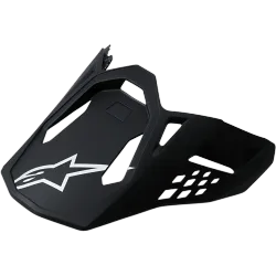Alpinestars M8/M10 Helmet Visor Adult Matte Black Solid