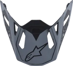 Alpinestars M8/M10 Helmet Visor Adult Black Gunmetal Meta 2
