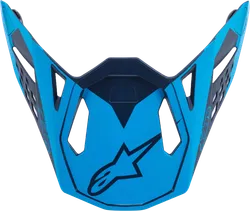 Alpinestars M8/M10 Helmet Visor Adult Blue Meta 2
