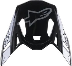 Alpinestars S-M10 Helmet Visor Adult Black Gray Meta 2