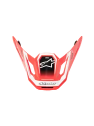 Alpinestars SM7 Helmet Visor Adult Red Black White Deed